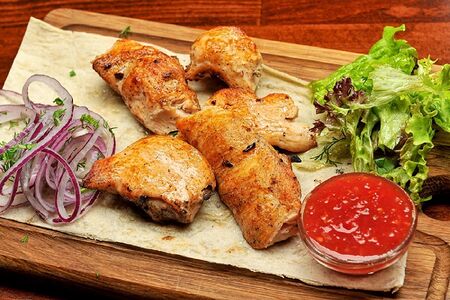 Шашлык из курицы