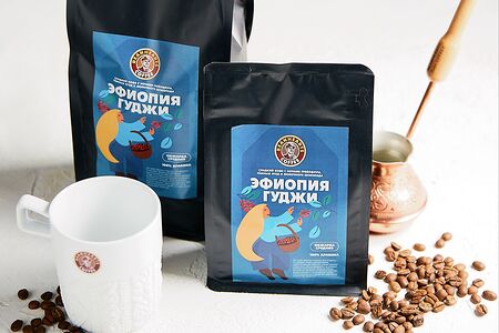 Зерновой кофе Эфиопия Гуджи