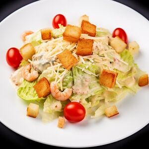 Цезарь с креветками