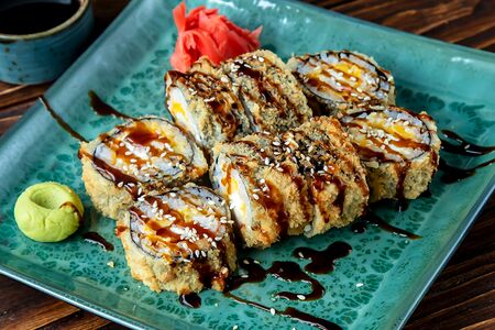 Жареный снежный краб