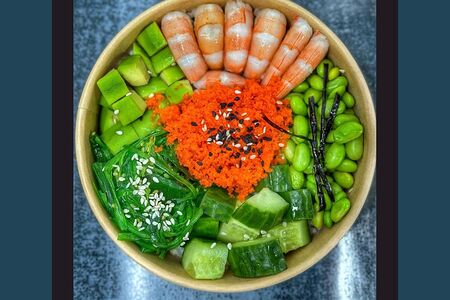 Поке с креветкой