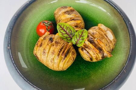 Картофель с салом