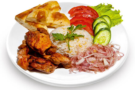 Шашлык из куриного филе