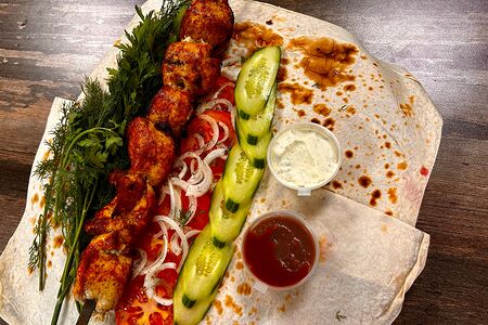 Шашлык из курицы