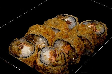 Темпура лосось терияки