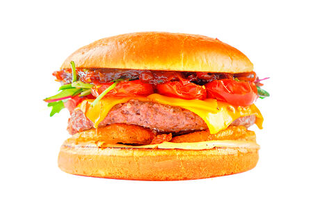 Тейсти бургер с мраморной телятиной (king size)