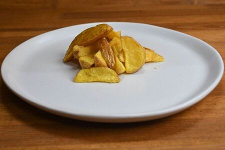 Картофель по-деревенски маленький