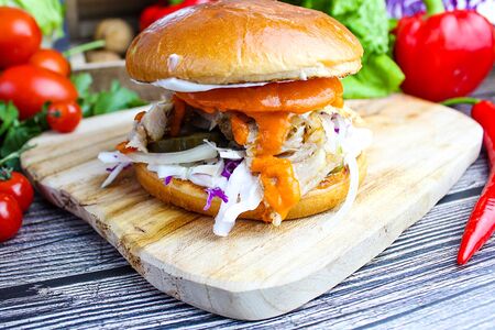 Black Arab Burger от шефа