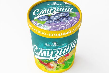 Смузини Черника-голубая матча-спирулина