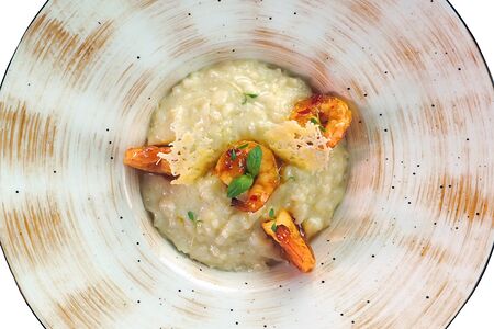 Ризотто с лангустинами