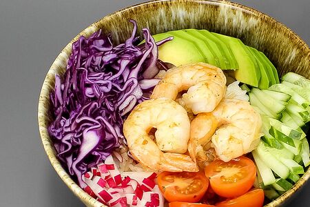 Поке с креветкой