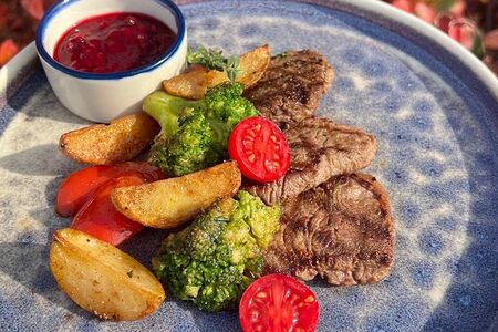 Медальоны из говядины