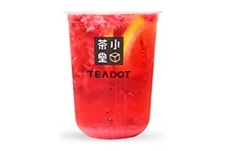 Чай с клубникой