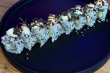 Гребешки и крем трюфель