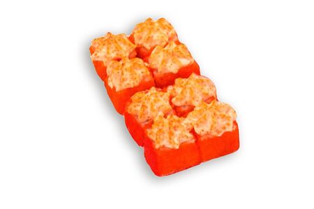 Сырный с лососем запечённый