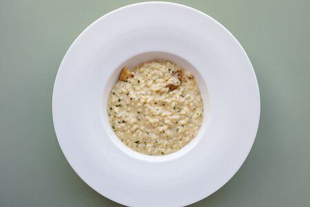 Ризотто с белыми грибами