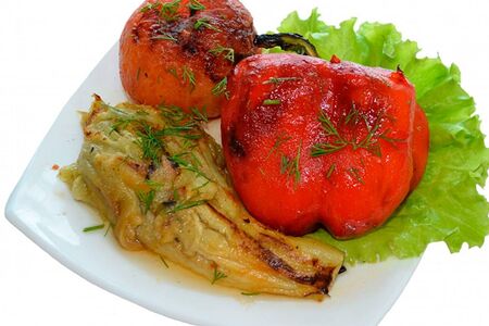 Шашлык из овощей