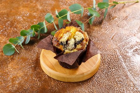 Маффин шоколадный с бананом