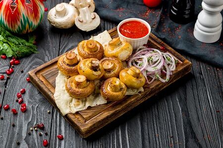 Шашлык из грибов