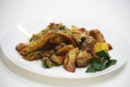 Жаркое с курицей