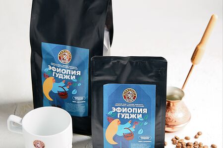 Зерновой Кофе Эфиопия Гуджи