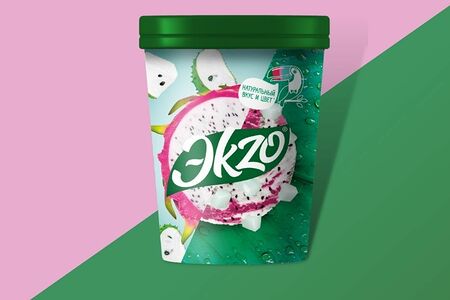 Мороженое Ekzo Драгонфрут Ведро