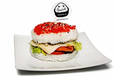 Суши Бургер лосось