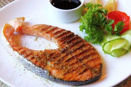 Стейк из рыбы