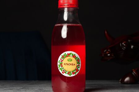 Морс домашний из клюквы (собственного производства)