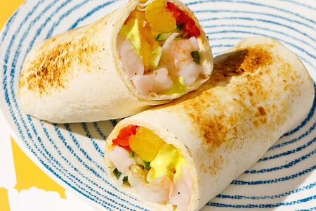 Ролл Карри с креветкой