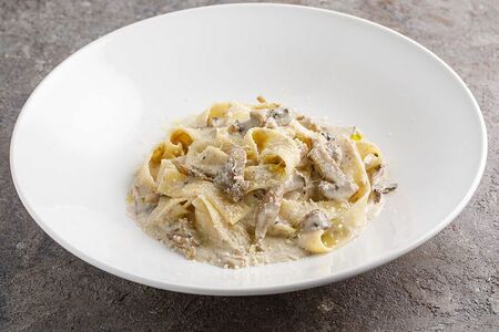 Паппарделле с грибами