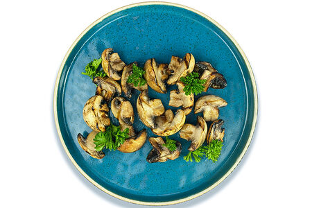 Шампиньоны на гриле