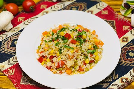 Ризотто с овощами