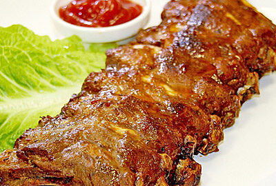 Шашлык из свиных ребрышек