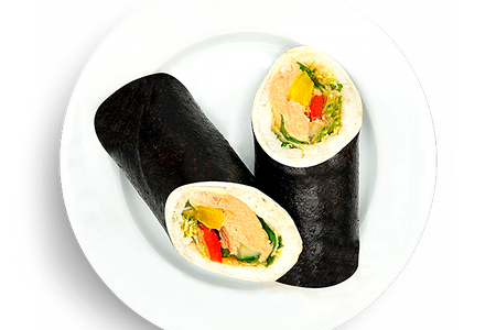 Суши-рулет с Камчатским лососем