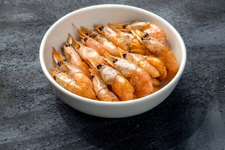 Креветки жареные