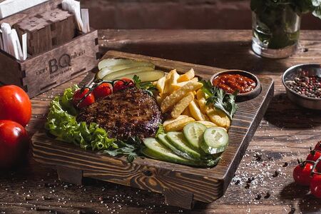 Стейк из филе индейки