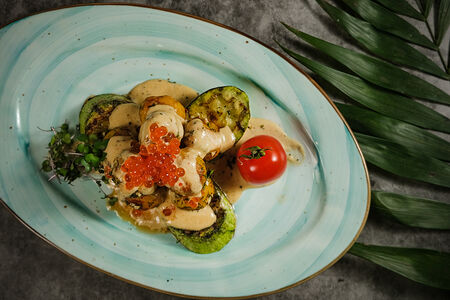 Молодой картофель с цукини