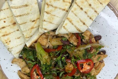 Фахитос с курицей