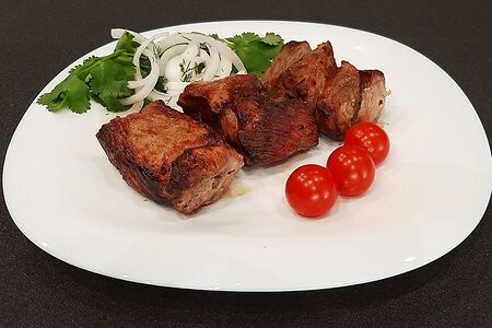 Шашлык из cвинoй шеи