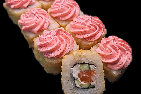 Жареный ролл Горячая лава