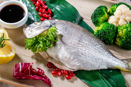 Дорадо на пару