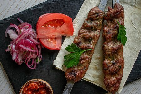 Люля-кебаб из баранины