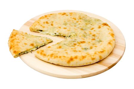 Пирог со шпинатом и сыром