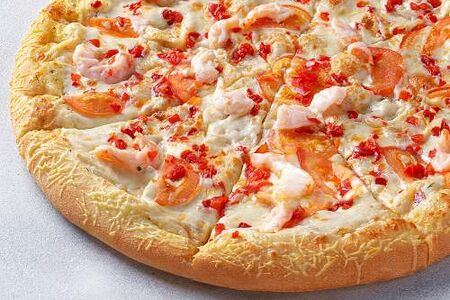 Пицца Королевская на толстом с сыром