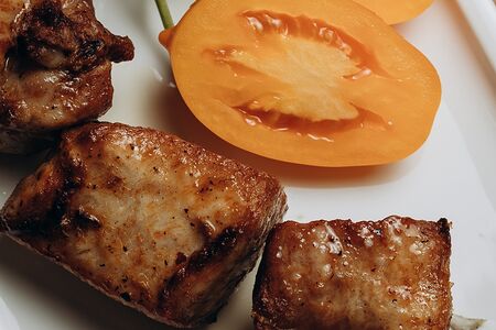 Шашлык из куриного филе