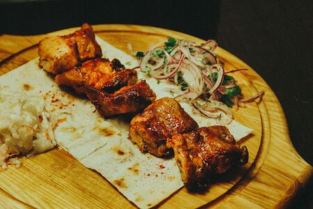 Шашлык из cвинoй шейки