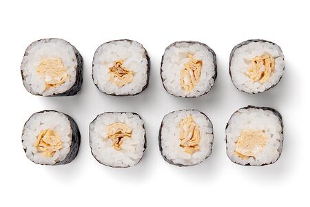 Мини-ролл с омлетом томаго