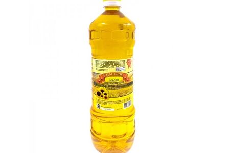 Масло подсолнечное нерафинированное салатное Уманское