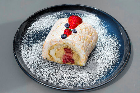 Меренговый рулет